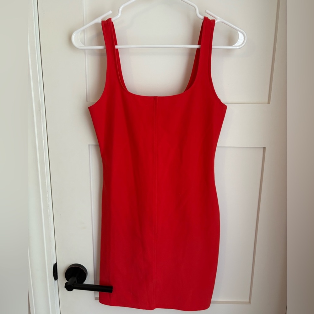 Red ALO Tank Mini Dress